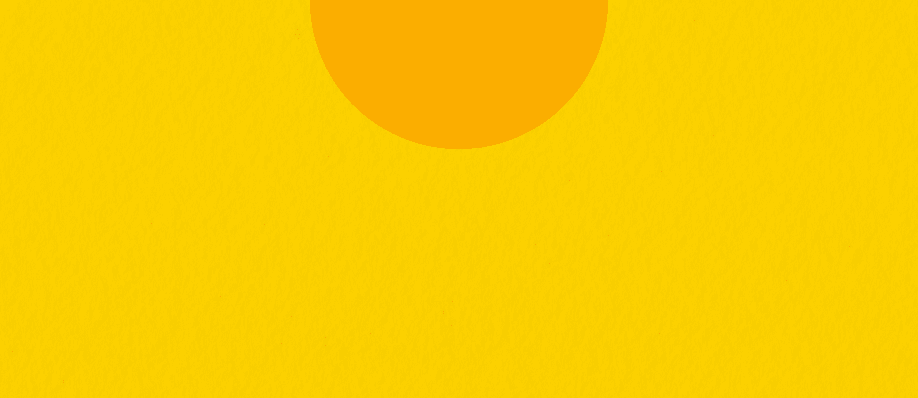 Movement background with orange semi-circle